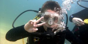 Padi e learning course in cabo, kids from 10 years old can take this certification course